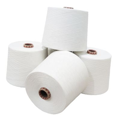 50% viscoso 50% poliestere Ne 50/1 Siro Spun Yarn AB Yarn ideale per la produzione tessile