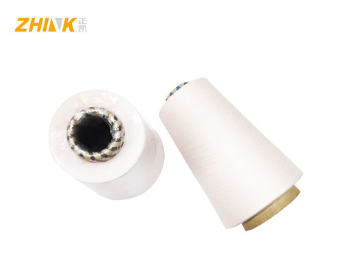 SIRO COMPACT SPUN Ne30/1 Filati bianchi grezzi di poliestere riciclato al 100% per tessitura e maglieria