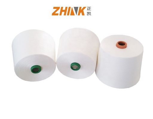 SIRO COMPACT SPUN Ne30/1 Filati bianchi grezzi di poliestere riciclato al 100% per tessitura e maglieria