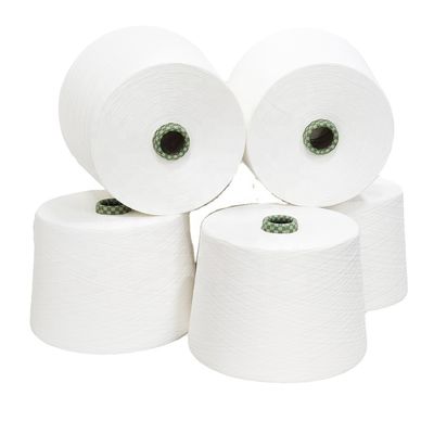 Modello grezzo NE 30/1 Siro Compact Spun Yarn per tessitura 65% poliestere 35% miscela di viscosa