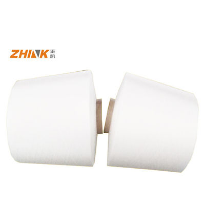 Filati di spunto 100% poliestere 16 40D Spandex Core in tecniche personalizzate Bianco grezzo