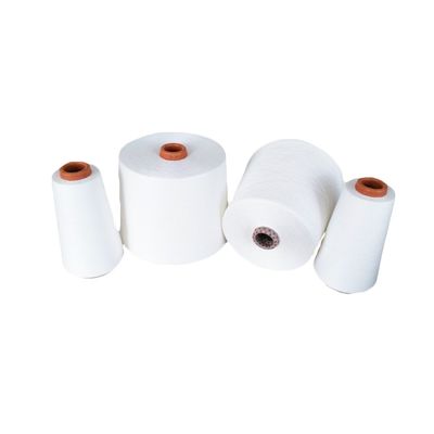 MVS Poliester/Modal 50/50 65/35 80/20 Ne20/1 Filati a forma di vortice per la maglieria spunta Bianco grezzo