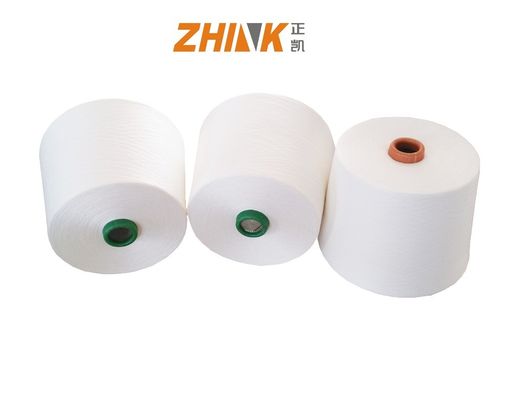 Fabbricazione a partire da fili di poliesteri miscelati di viscosa Siro Compact Spun Ne25/1 CV%1,4 con uguale CV%1.4