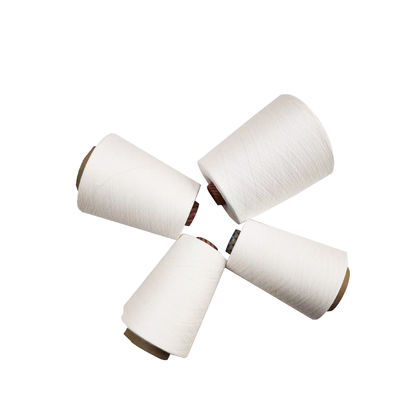 Filati miscelati di poliestere 69% fibre medie riciclate 23% viscosa 8% cationico 30 40D core spun