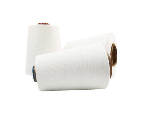 Uster Testato 70% poliestere 30% viscosa miscelato 30 40D Core Spun Yarn con 877tpm Twist