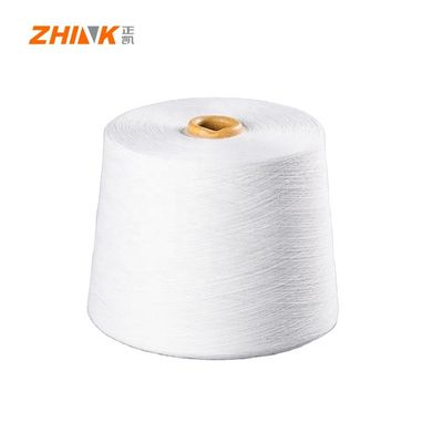 Filati di spunto tipo Ne40/1 Filati di vortice per la maglieria/tecnia Poliestere MVS bianco grezzo al 100%