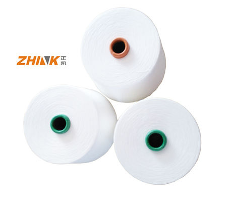 Filati di spunto 100% poliestere 16 40D Spandex Core in tecniche personalizzate Bianco grezzo
