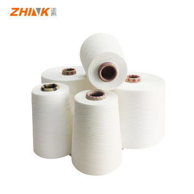 Lenzing Ecovero Viscose Ne60/1 Compact Siro Spun Yarn per maglieria e tessitura bianca