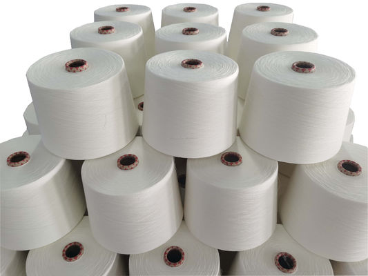 Rayon/poliestere TR 65/35 Ne28/1 Filati a spina ad anello per tessitura Duraturi e versatili