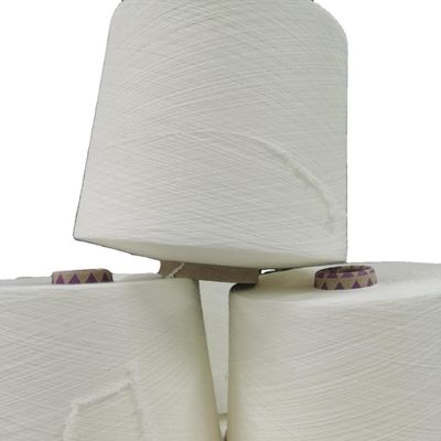 Fabbricazione a maglia e tessitura Ne32S 20D Filati spinti con miscela di poliestere/liocella/seta 50/30/20