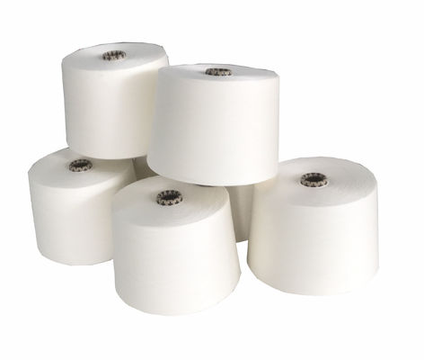 Ne30/1 Siro Spun Yarn per la maglieria 100% materiale di bambù testato per l'uniformità Twist 750TPM