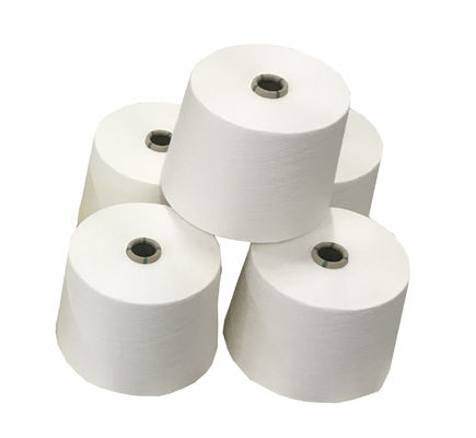 Ne30/1 Siro Spun Yarn per la maglieria 100% materiale di bambù testato per l'uniformità Twist 750TPM
