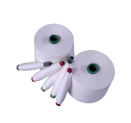 65% di rayon 35% di nylon Ne 40/1 Ring Siro Spun Raw Yarn per la maglieria e la tessitura 9.32