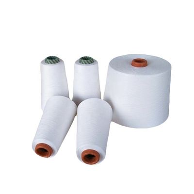 Fabbricazione a maglia diretta di filati grezzi di cotone pettinato / viscosa temperante 70 / 30 Siro Compatto filato spunto