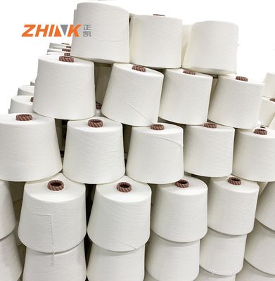 Modello grezzo CSY Poliester Ne16 70D Lycra Spandex Core Siro Spun Yarn per denim Draft 3.5