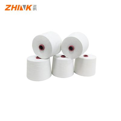 Fabbricazione a maglia diretta di filati grezzi di cotone pettinato / viscosa temperante 70 / 30 Siro Compatto filato spunto