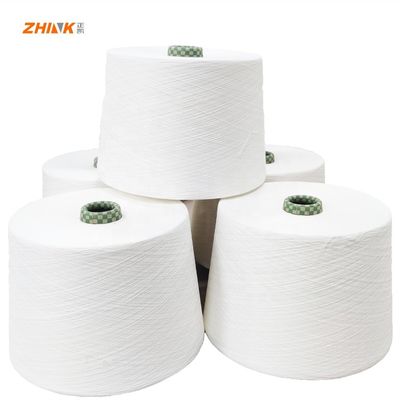 50% viscoso 50% poliestere Ne 50/1 Siro Spun Yarn AB Yarn ideale per la produzione tessile